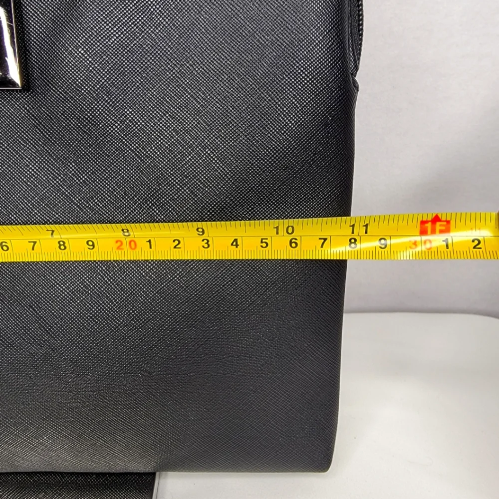 Bvlgari Black Leather Clutch‎